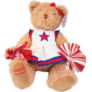 GUND Macy's Thanksgiving Day Parade Cheerleader Bear 16" Plush 2014